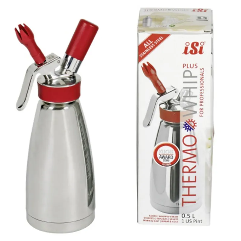 iSi Gourmet Thermo Plus 0,5 l Edelstahl Highlight