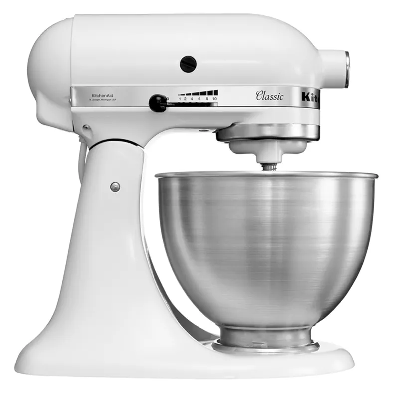 Kitchenaid Classic Küchenmaschine 5K45SSEWH Weiß Neue Kollektion