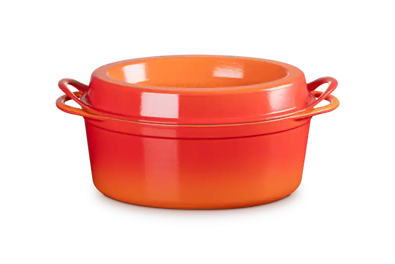Preisreduziert Le Creuset Bräter Doufeu 32 cm Ofenrot 7,2 L