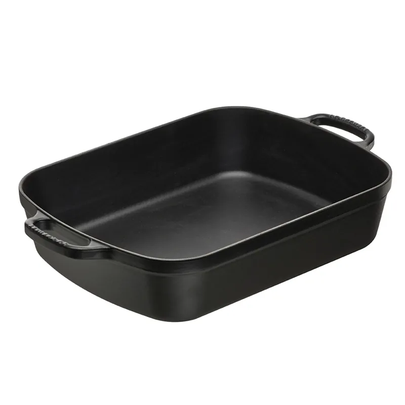 Mega-Angebot Le Creuset Bratreine rechteckig Schwarz
