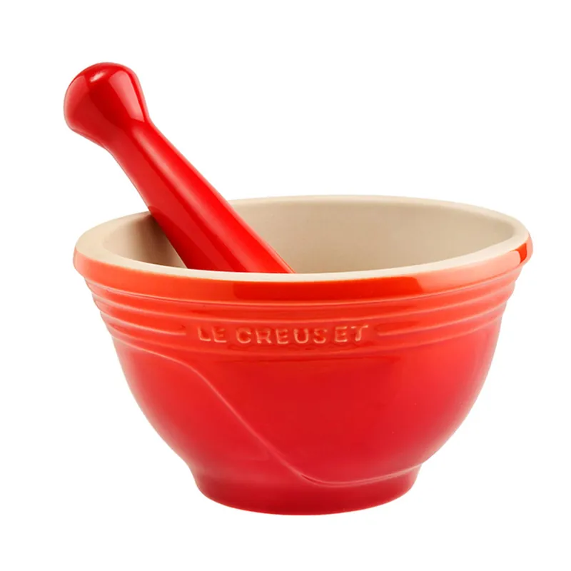 Direktkauf Le Creuset Mörser Ofenrot