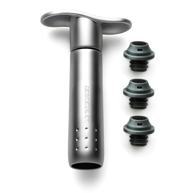 Le Creuset Screwpull Weinpumpe WA-137 Metal Nur Für Kurze Zeit