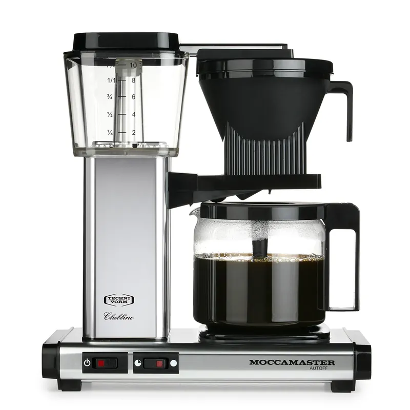 Markenprodukt Moccamaster Kaffeemaschine KBG Select Polished Silver