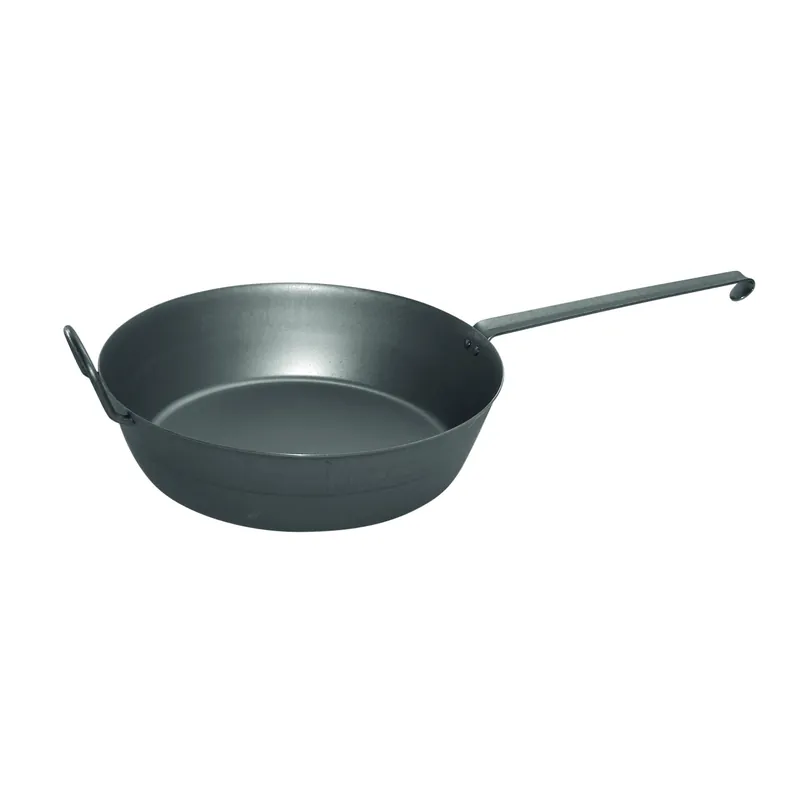 Riess Eisenpfanne Tirol mit Gegengriff 32 cm Zertifiziert