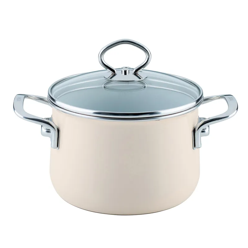 Aktuell Riess Emaille Fleischtopf 16 cm 2 l Nouvelle Avorio Top 3000