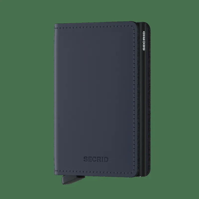 Secrid Slimwallet Matte Nightblue Solange Der Vorrat Reicht