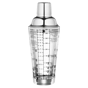 Günstig CILIO Cocktailshaker mit Rezepten Glas