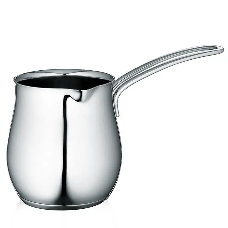 CILIO Aufschäumbecher Professional Edelstahl poliert 750 ml 11cm Ø9,5cm Highlight