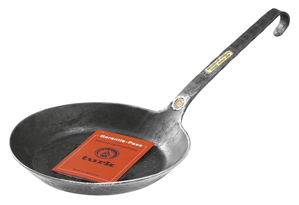Preisknaller TURK Pfanne freiform-warmgeschmiedete, mit Hakenstiel Ø30cm