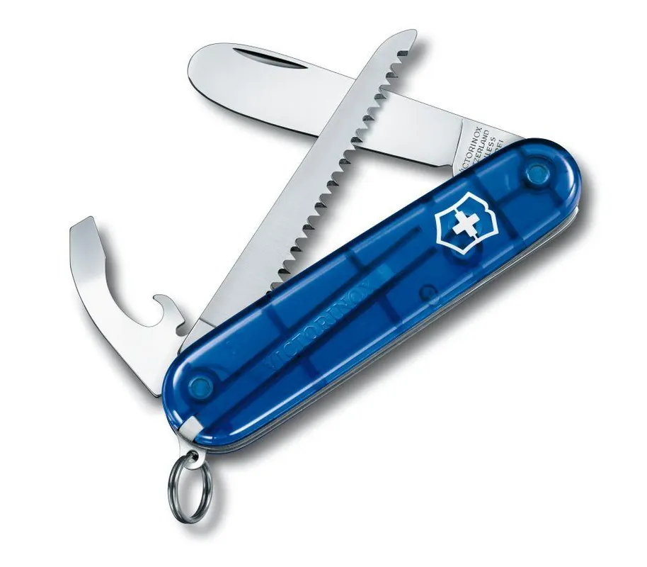 VICTORINOX Taschenmesser My first Victorinox 9 Funktionen 84mm blau Günstig