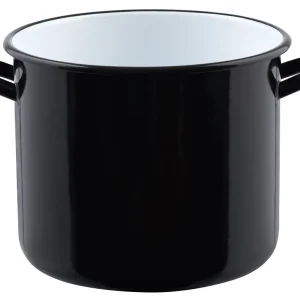 Nur Für Kurze Zeit Riess Suppentopf Classic Schwarz Emaille 28 cm 12 l