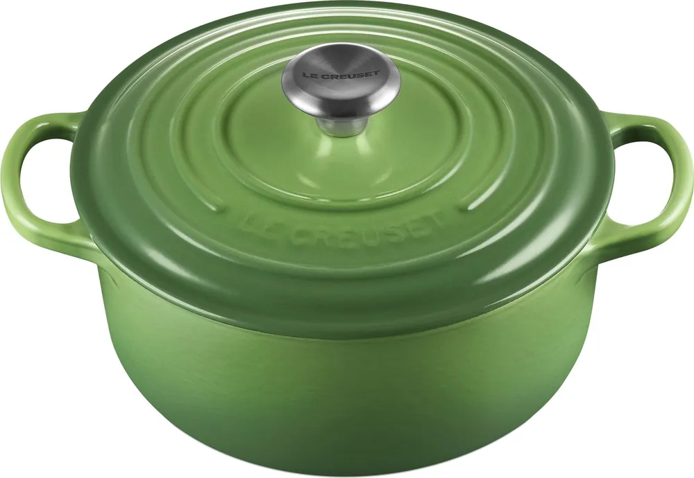 Le Creuset Bräter Signature rund 20 cm BambooGreen Aktuell