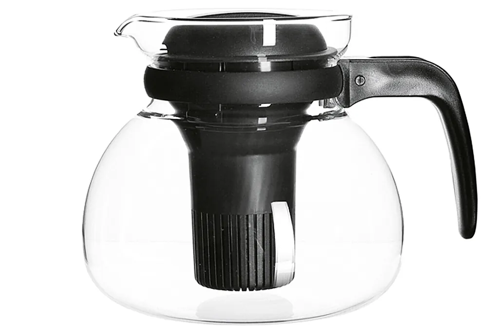 BOHEMIA CRISTAL Teebereiter Glas / Kunststoff Svatava 1,5 l H 15cm Letzte Chance