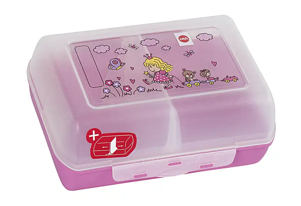 Sonderangebot EMSA Brotdose Variablo Princess mit Trennwand 16x11x7cm