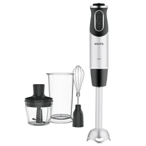 KRUPS Stabmixer HZ6568 Edelstahl Schneller Versand