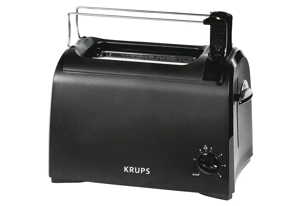 Zertifiziert KRUPS Toaster KH 1518 700 W schwarz