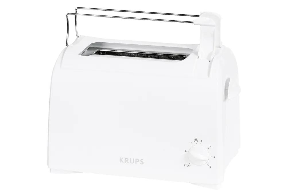 Zertifiziert KRUPS Toaster KH 1511 700 W weiß