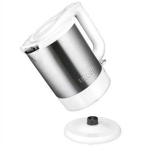 Bestpreis UNOLD Wasserkocher 18010 Edelstahlgehäuse 1,5 l 2200 W weiß