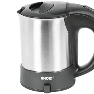 UNOLD Reisewasserkocher 18575 0,5 l 1000 W Edelstahl/schwarz Beliebt