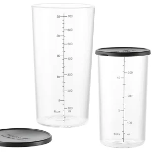 ESGE Becherset Glas zu Zauberstab 700 und 400ml Meistverkauft