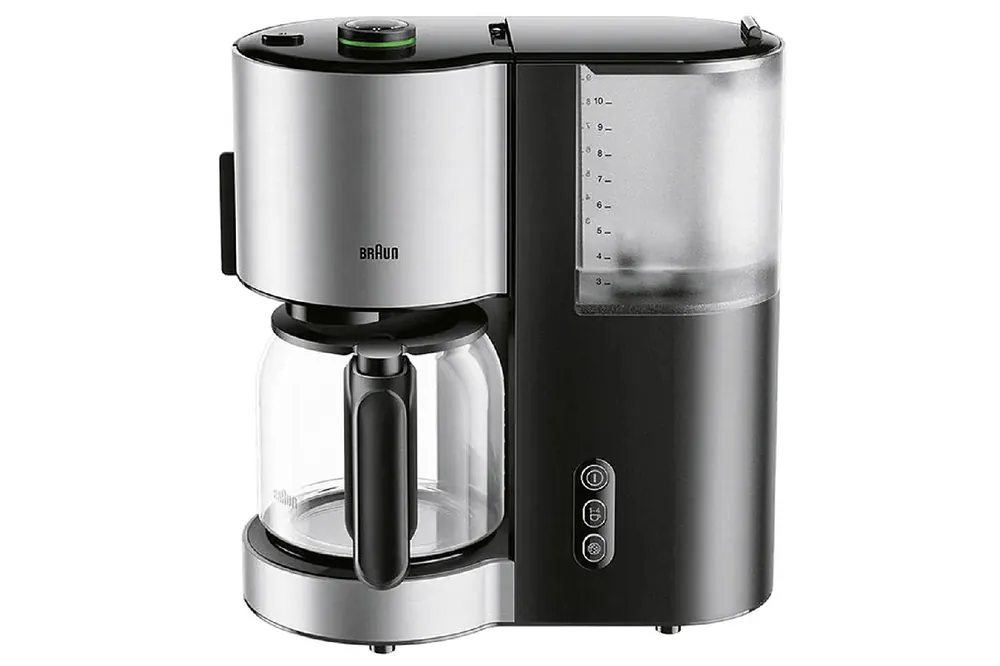 Finale Aktion BRAUN Kaffeeautomat KF 5120 BK 10 Tassen 1000Watt schwarz