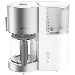 BRAUN Kaffeeautomat KF 5120 WH 10 Tassen 1000Watt weiss Nur Für Kurze Zeit