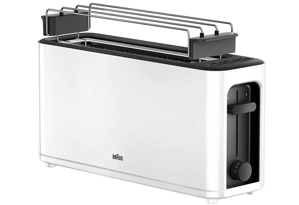 BRAUN Langschlitztoaster HT 3110 WH weiß Geprüft