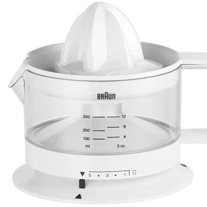 Letzte Chance BRAUN Zitruspresse CJ 3000 Saftbehälter 350 ml 20 W weiß