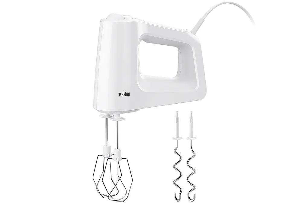 BRAUN Handmixer HM 3000 450 W weiß Highlight
