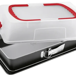Dr. Oetker Rechteck-Springform Back-Idee 38 x 25 cm mit Haube Expressversand