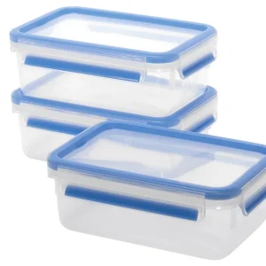 Schnäppchen EMSA Frischhaltedose Clip & Close 1l 3er Set blau