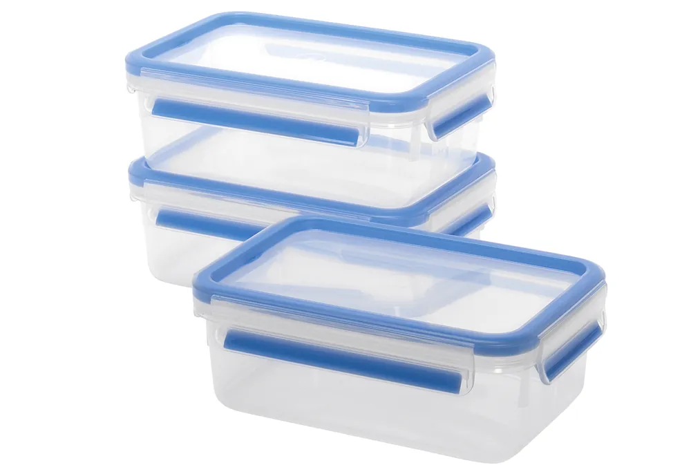 Schnäppchen EMSA Frischhaltedose Clip & Close 1l 3er Set blau