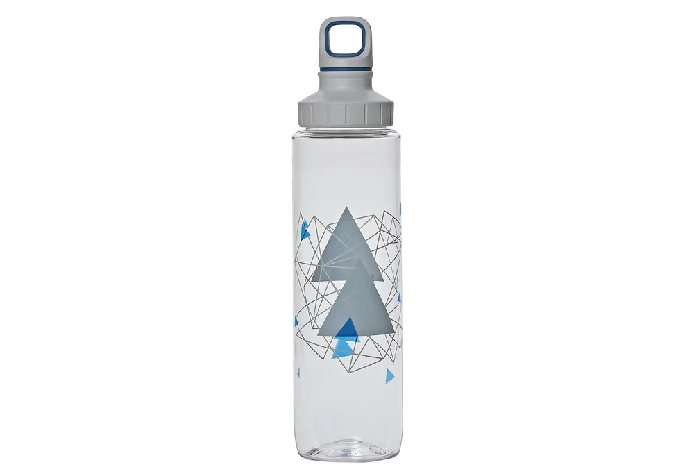 EMSA Trinkflasche Tritan ScrGeometry 0,7l transparent Nur Für Kurze Zeit