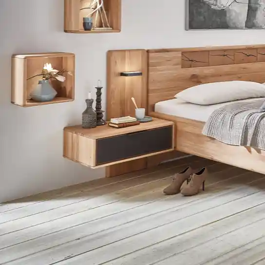 Direkt Vom Hersteller Wöstmann Nachtkommode links WSM 1600 Wildeiche