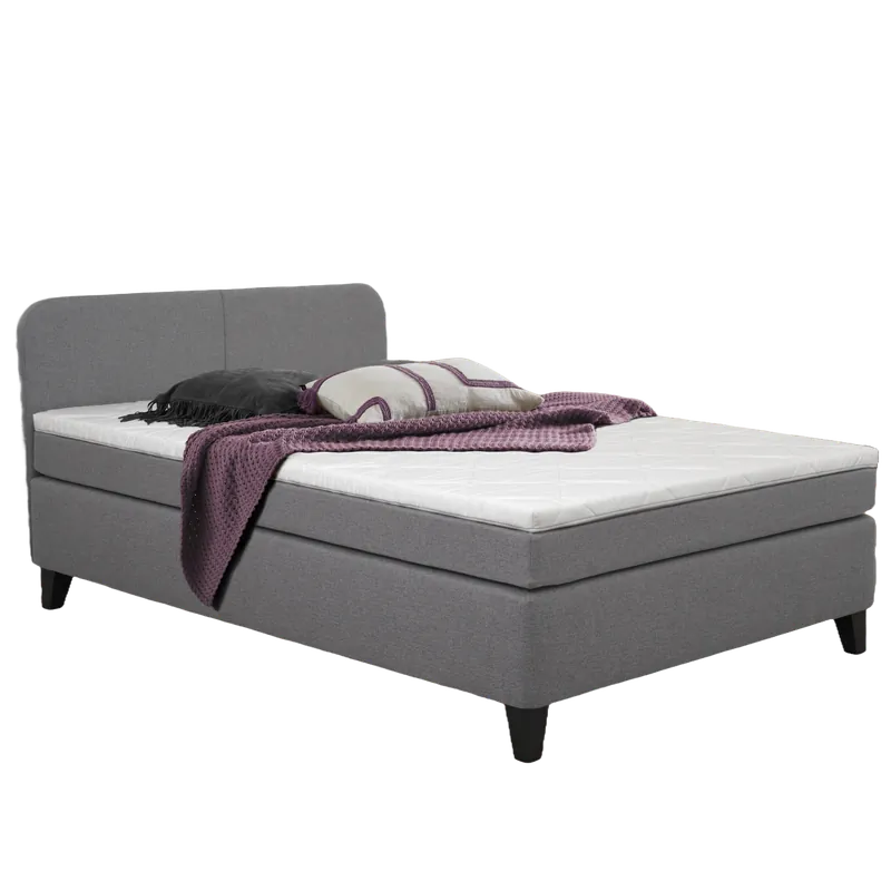 Sun Garden Boxspringbett Joliet Grau 140 x 200 cm Wochenendangebot