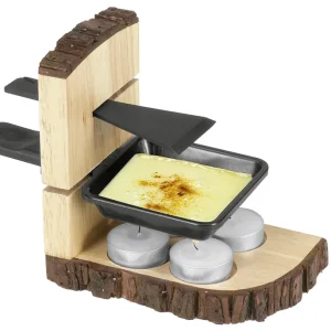 NOUVEL Single Raclette ‘Wood Raclette‘ 7tlg. Preisknaller