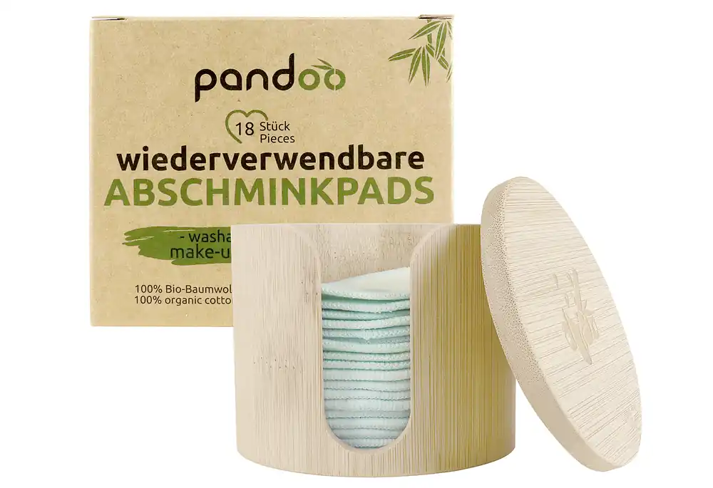 Abverkauf PANDOO Abschminkpads 18er Pack