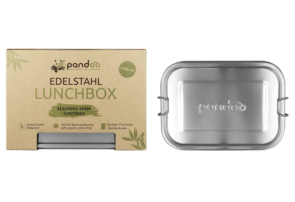 PANDOO Edelstahl Lunchbox Direktkauf