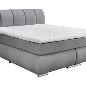 Sun Garden Boxspringbett Graz Grau 180 x 200 cm Schneller Versand