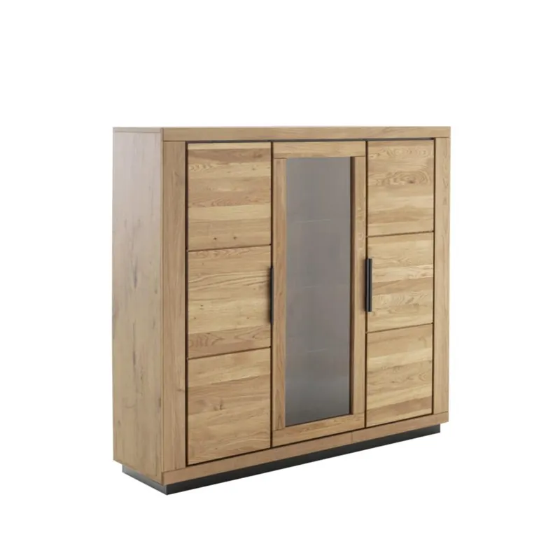 MCA Highboard Greno Wildeiche 153 x 142 cm Expressversand