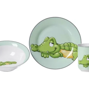 Knallerangebot Ritzenhoff & Breker Kindergeschirr ‘Happy Zoo Krokodil‘
