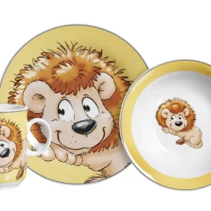 Ritzenhoff & Breker Kindergeschirr ‘Happy Zoo Löwe‘ Mega-Angebot