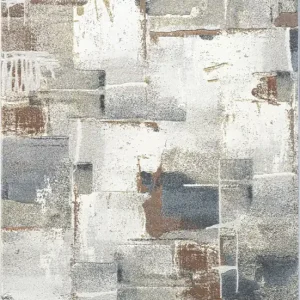 Webteppich Exellenza Beige-Rost 80 x 150 cm Mega-Angebot