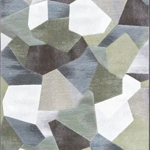 Super-Preis Webteppich Exellenza Türkis-Grün 120 x 170 cm