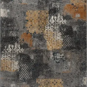 Webteppich Samaria Grau Braun 120 x 170 cm Direktkauf