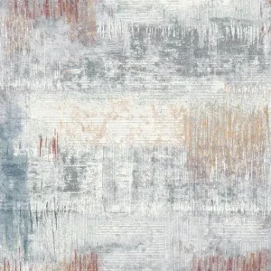 Sofort Bestellen Webteppich Exellenza Blau Grau 200 x 200 cm