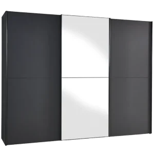 Staud Schwebetürenschrank Studioline anthrazit Neu
