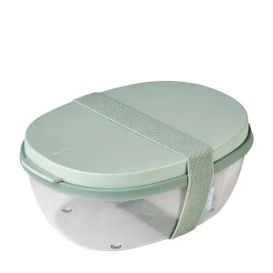 Mepal salatbox ellipse - nordic sage Bestseller