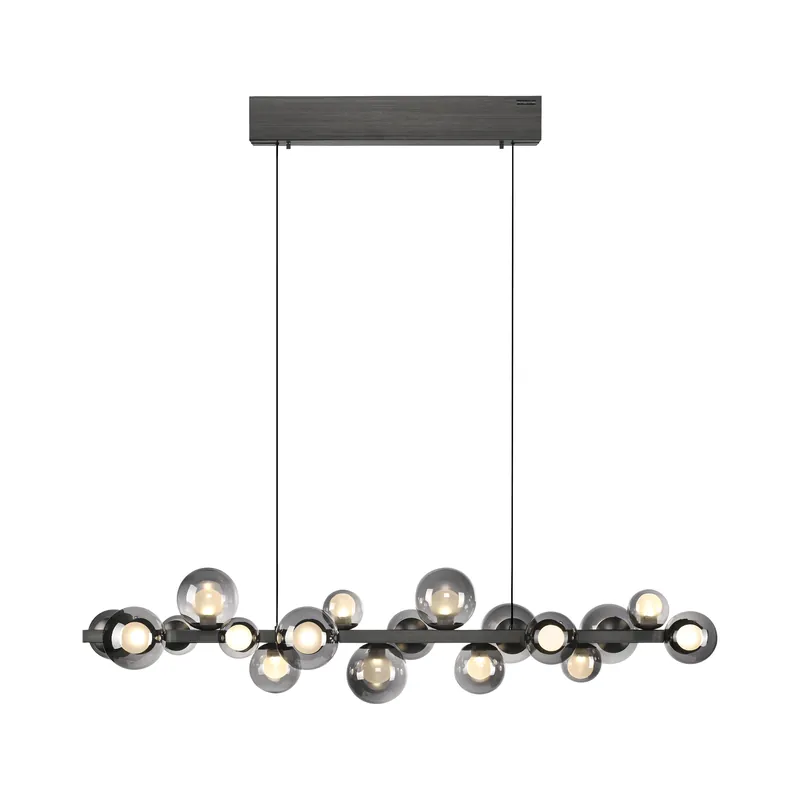 Neuhaus Pure 18-flg LED Pendelleuchte E-Popup Grau Nur Heute