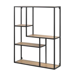 Kracherpreis Design-Regal Seaford Eiche 75 x 91 cm